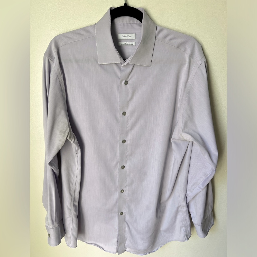 PURPLE DRESS SHIRT